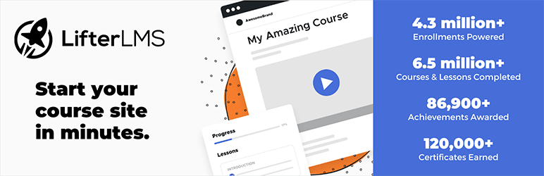 LifterLMS – WP LMS for eLearning, Online Courses, & Quizzes