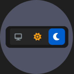 Light & Dark Mode Switcher Icon