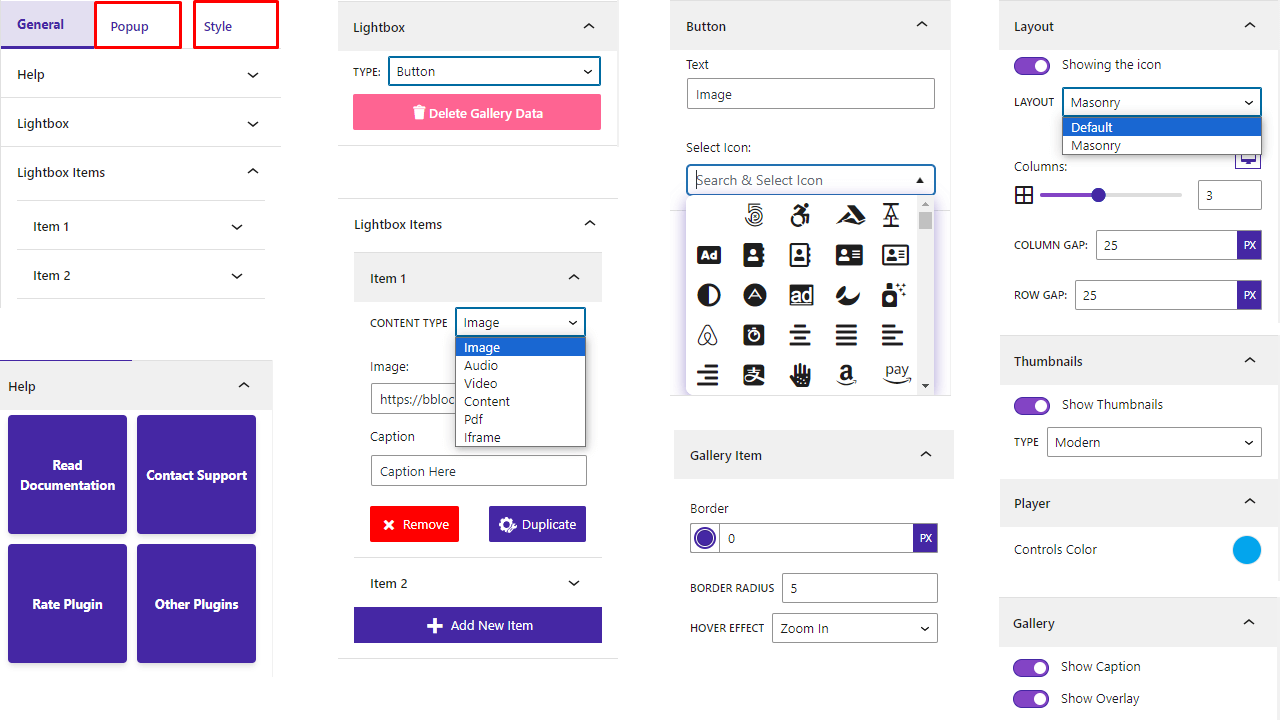 LightBox Block &#8211; Gutenberg block for creating fully functional lightbox