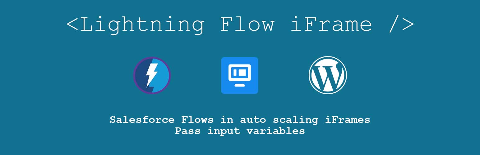 Lightning Flow iFrame