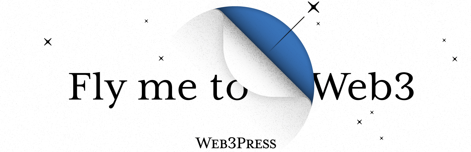 WordPress 外掛 Web3Press – Decentralize Publishing with Writing NFT 的封面圖片。