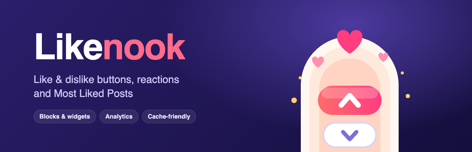 Likenook – Like Dislike Buttons preview