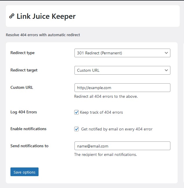 Link Juice Keeper