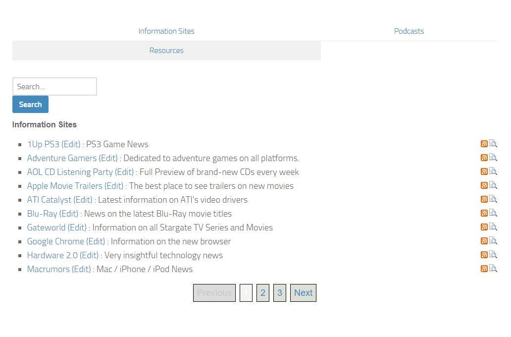 The Settings Panel used to configure the output of Link Library