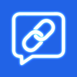 LinkFlow Chat – AI Chatbot With Social Media Buttons Icon