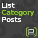 List category posts Icon