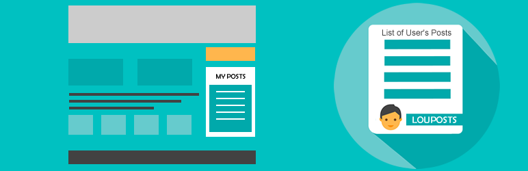 List of User's Posts Widget