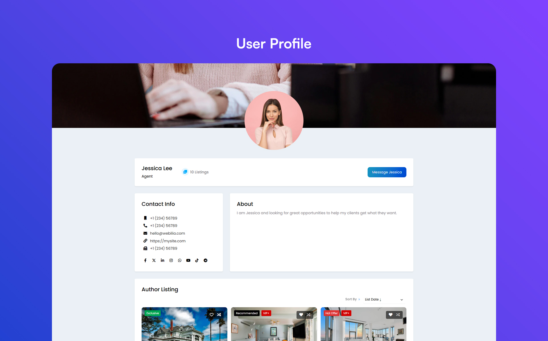 User Profile