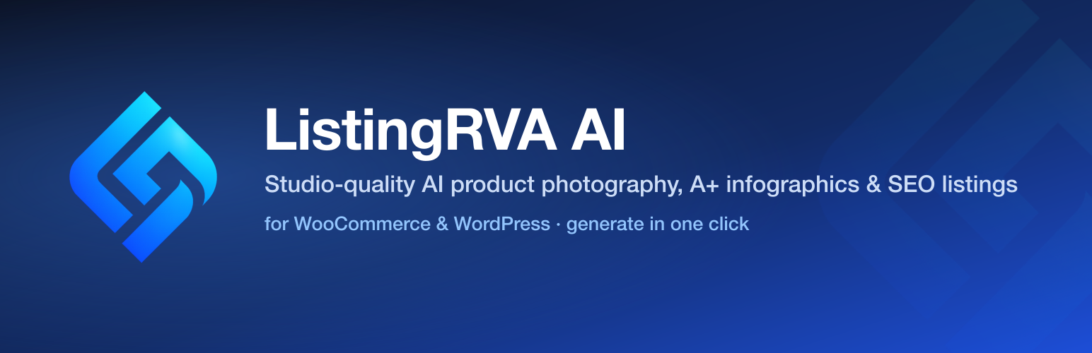 ListingRVA AI – AI Product Photography & Listings