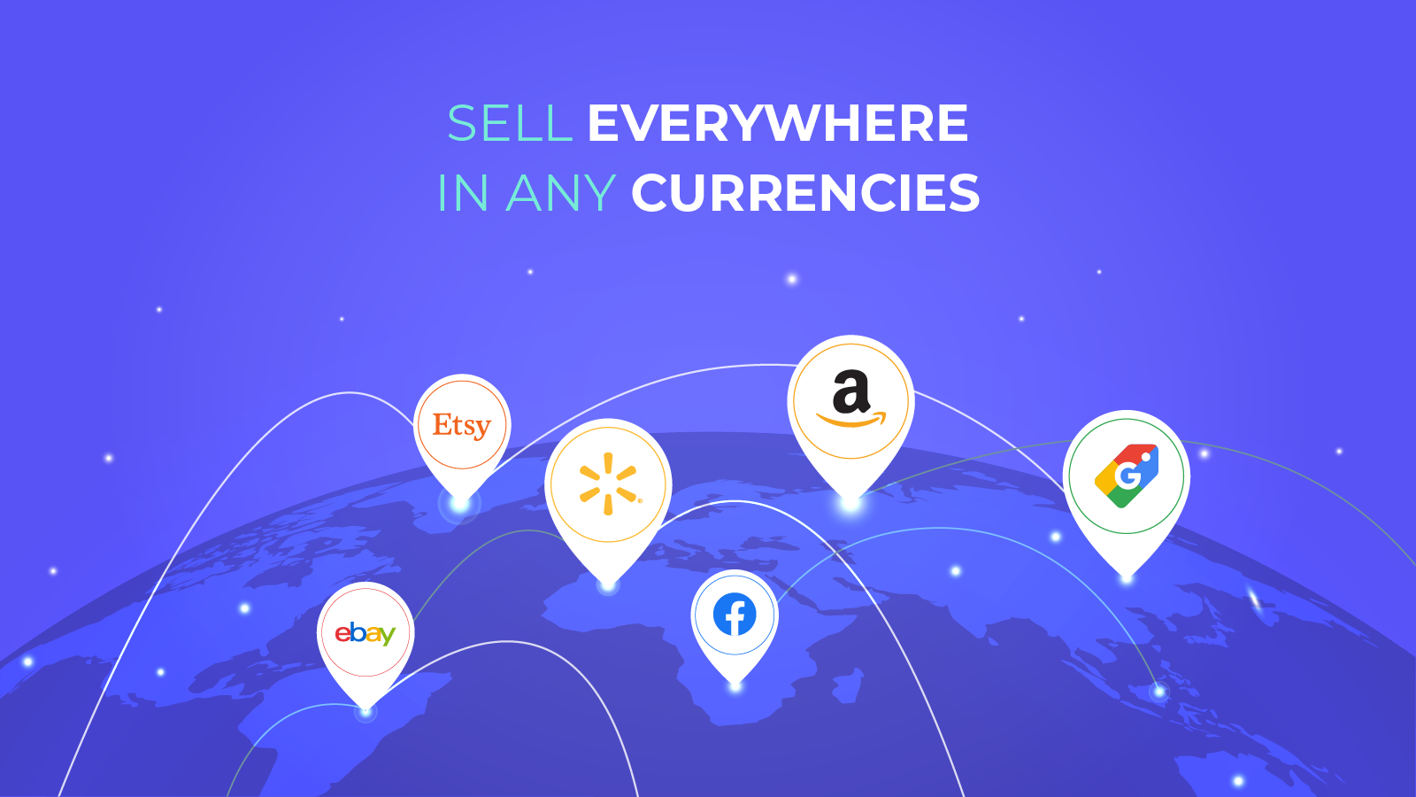 Sell everywhere in any currency