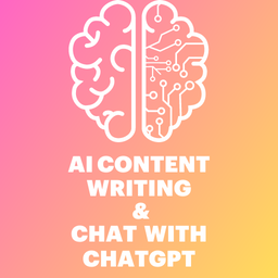 AI Content Writing and Chat with ChatGPT Icon