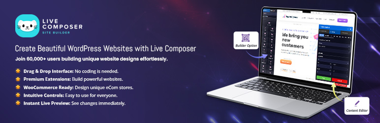 Live Composer – Free WordPress Website Builder