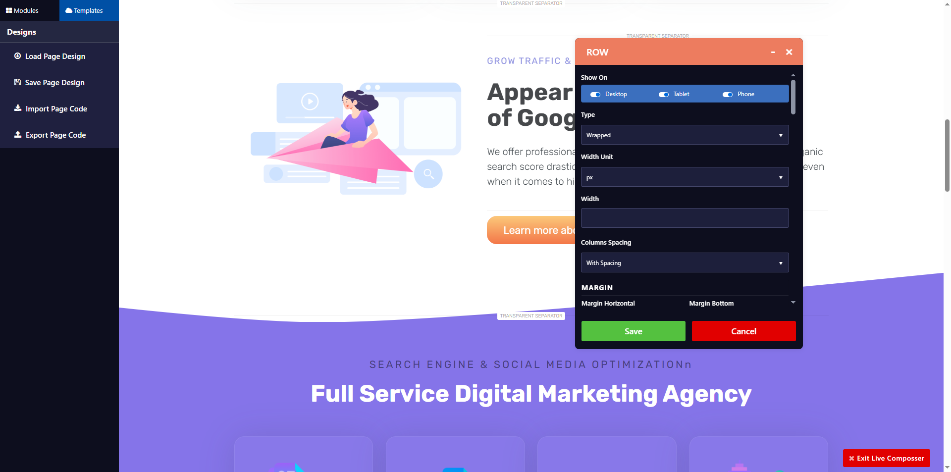 Live Composer – Free WordPress Website Builder