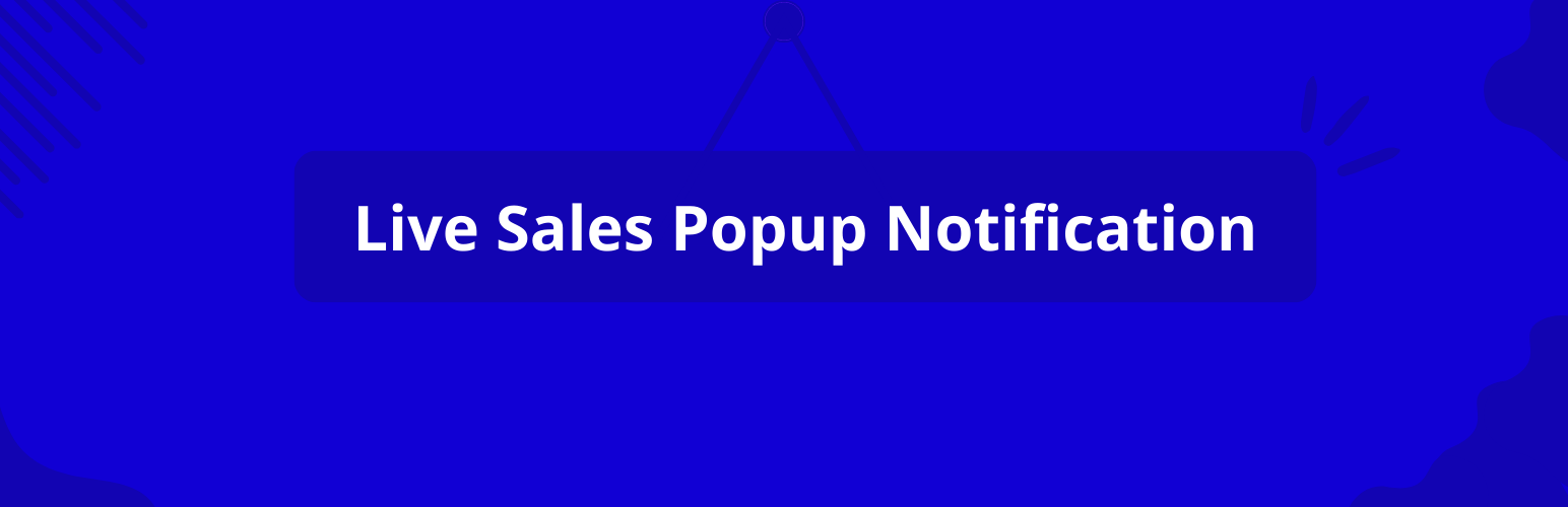 Live Sales Popup Notification for WooCommerce