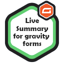 Live Summary for Gravity Forms Icon