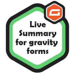 Live Summary for Gravity Forms logo