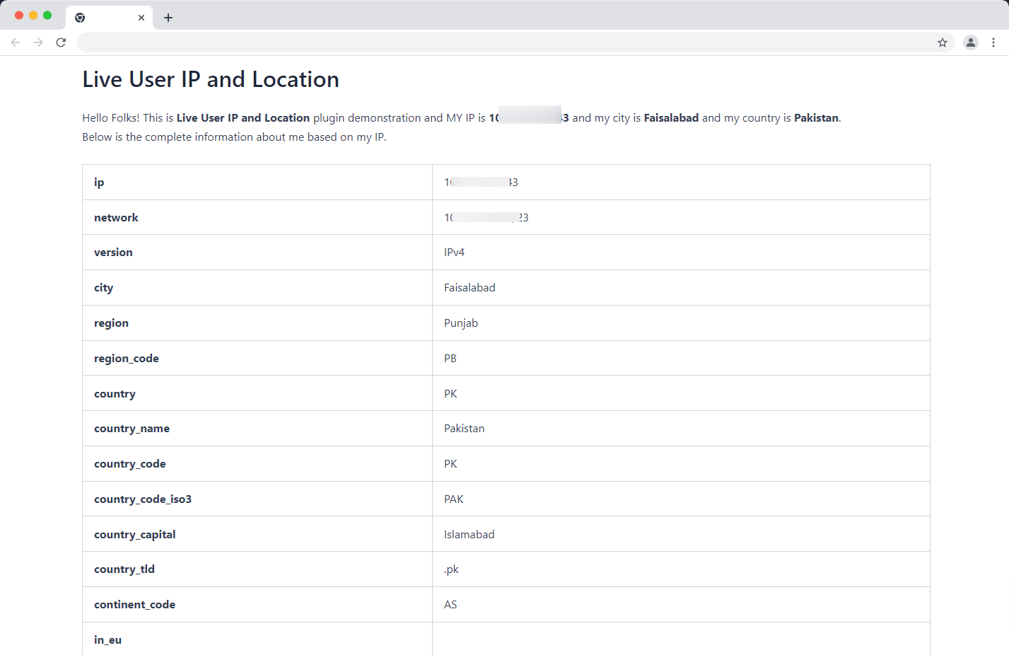 <strong>How shortcodes will display output</strong> - This is how shortcodes will display data on the posts and pages.