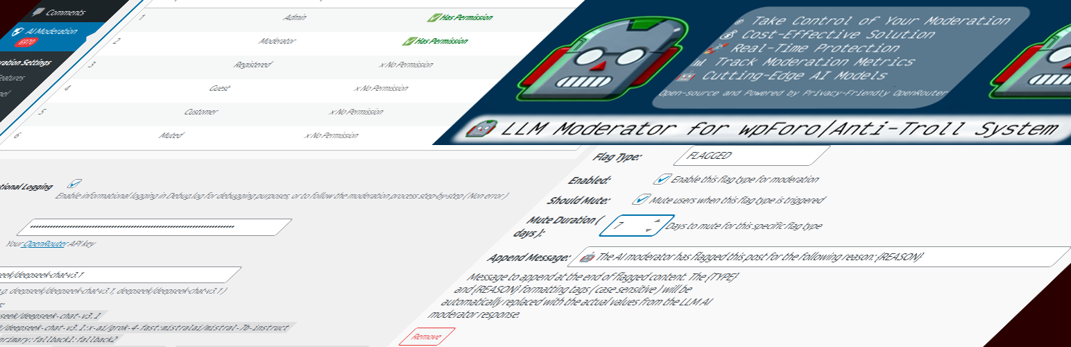 LLM Moderator For wpForo