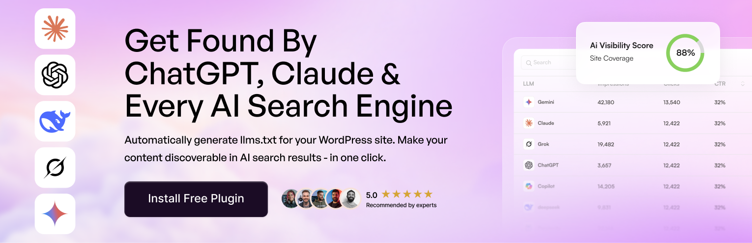 LLMagnet – AI Visibility & llms.txt Optimizer