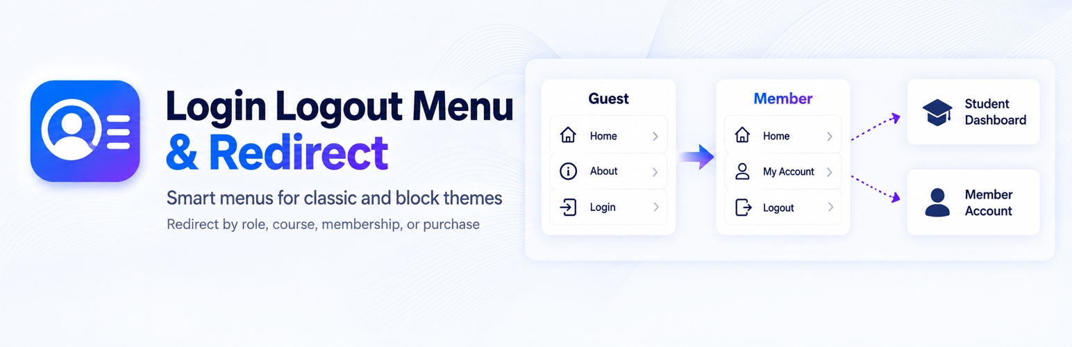WordPress 外掛 Login Logout Menu & Redirect 的封面圖片