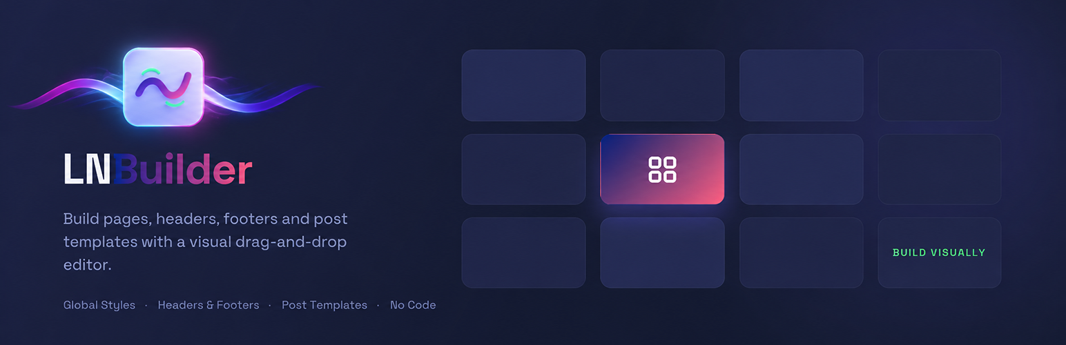 LNBuilder – Visual Page Builder
