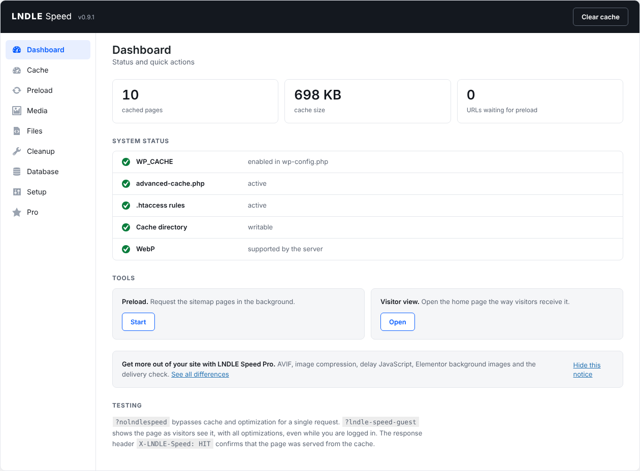 Dashboard
