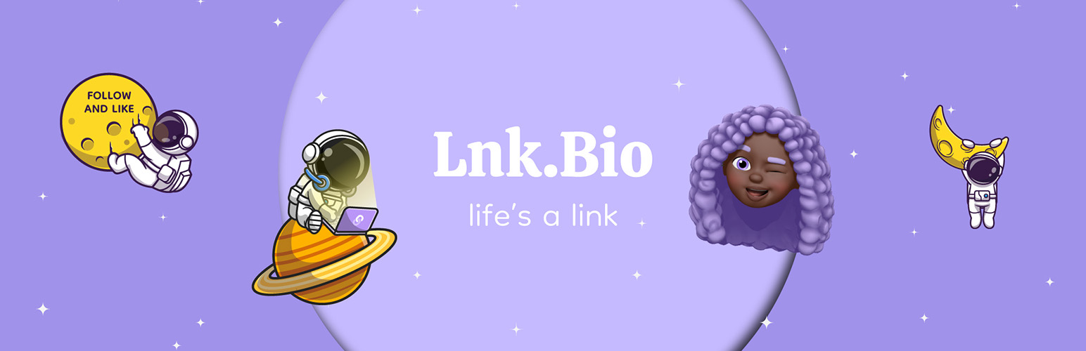WordPress 外掛 Lnk.Bio 的封面圖片。