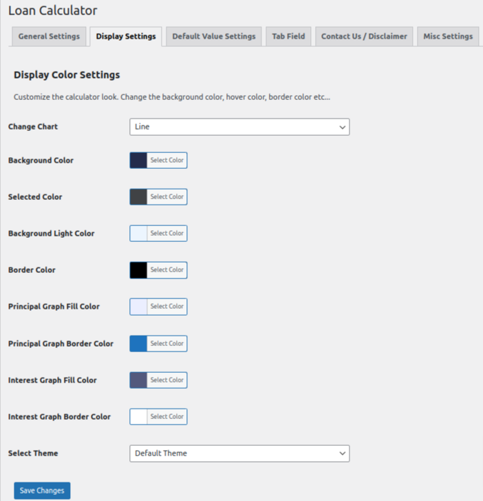 Display Settings