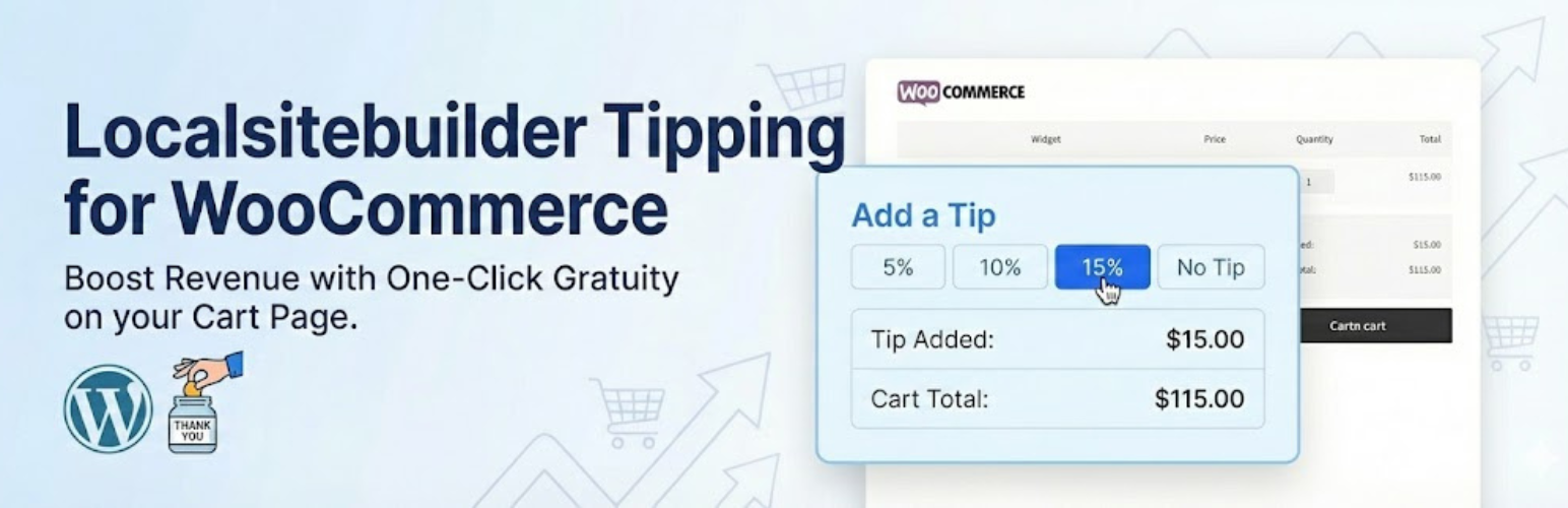 LocalSiteBuilder Tipping for WooCommerce