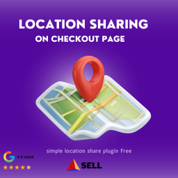 Location Share on Checkout by Prismasell logo