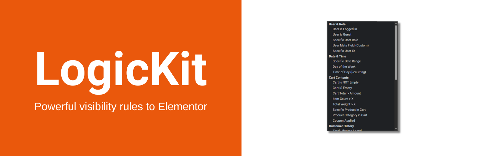 LogicKit for Elementor