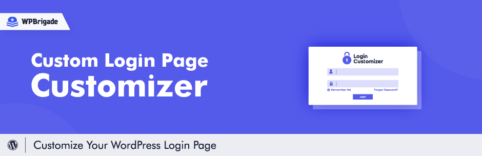 Custom Login Page Customizer