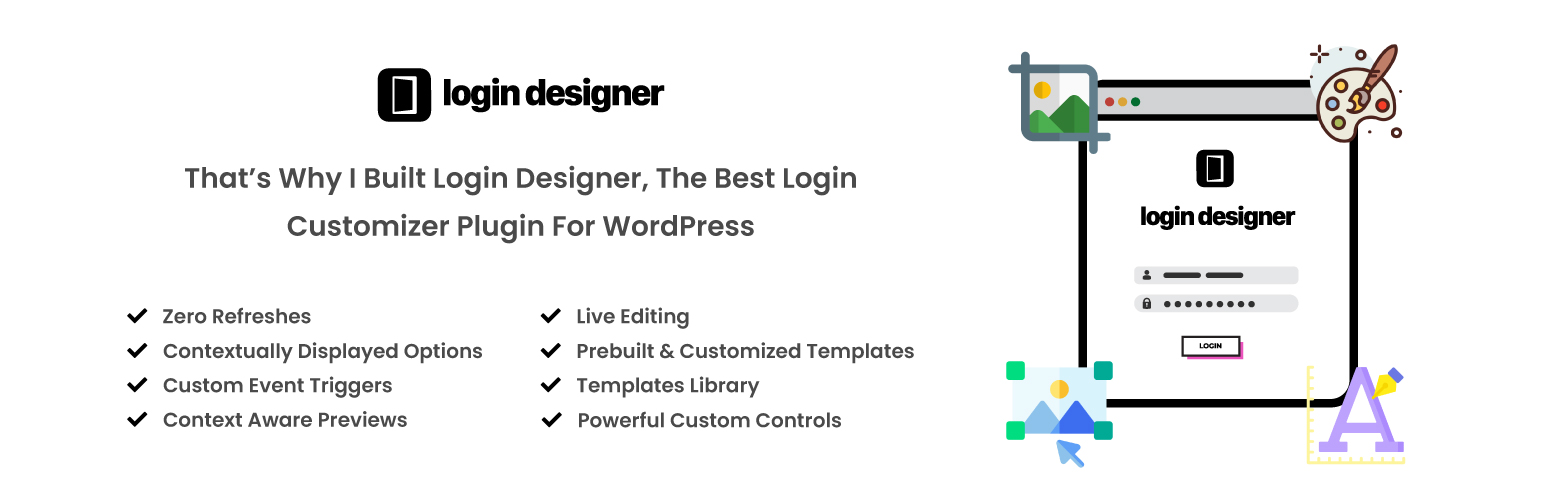 Custom Login Page Customizer – Login Designer