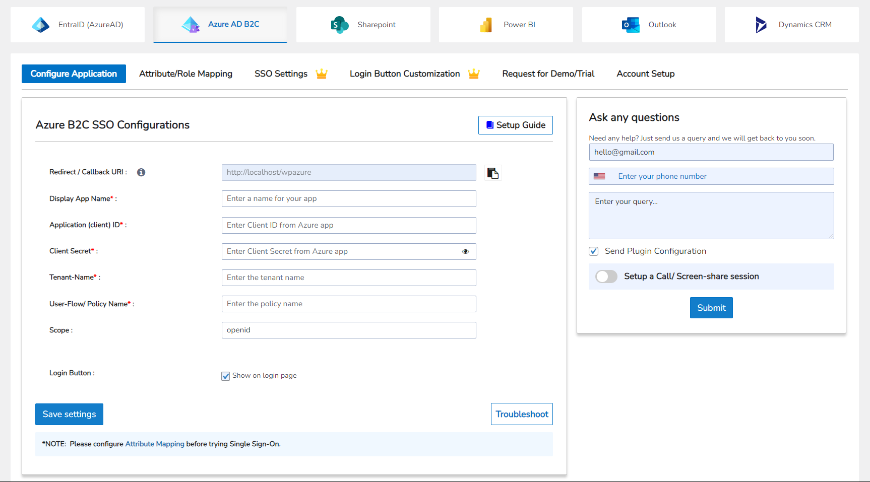 All-in-One Microsoft Office 365 Apps + Azure/EntraID Login