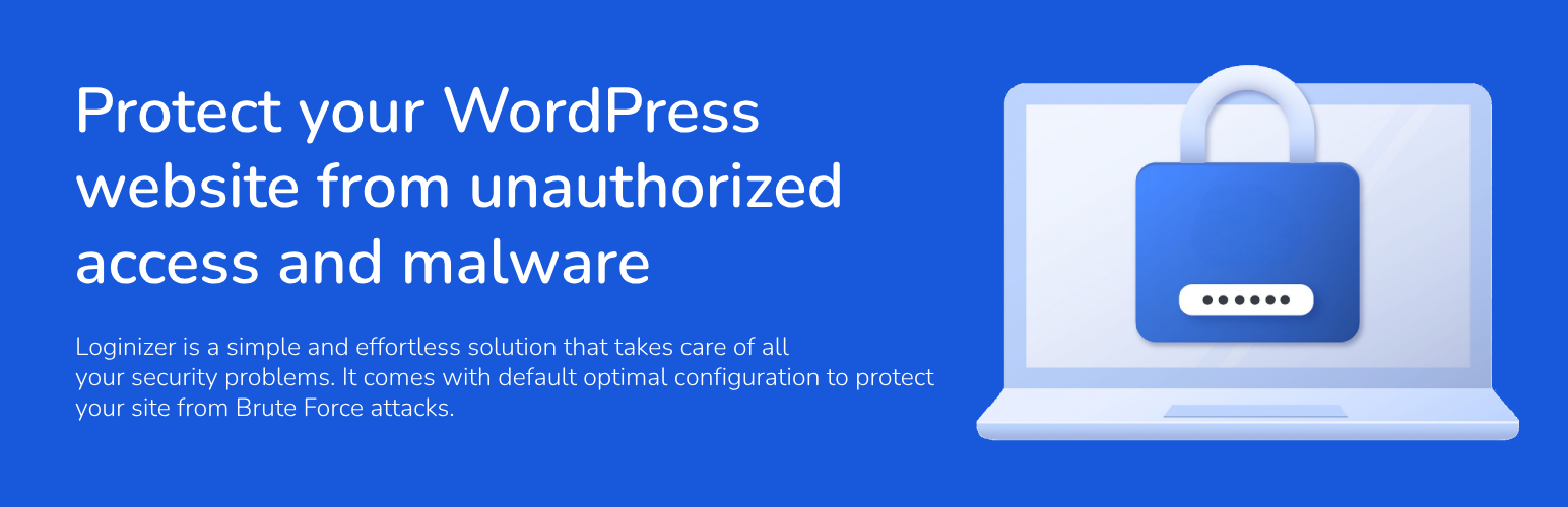 WordPress 外掛 Loginizer 的封面圖片。
