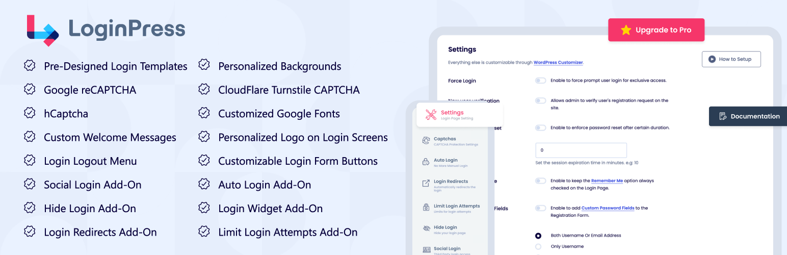 LoginPress | wp-login Custom Login Page Customizer
