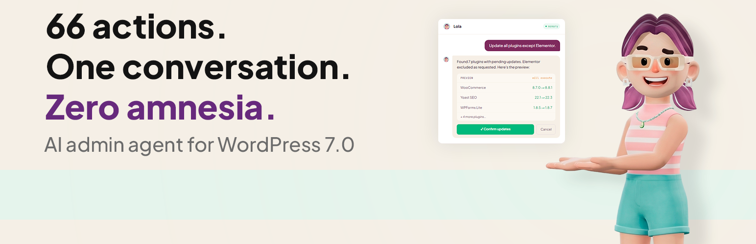 LolaCore – AI Admin Agent
