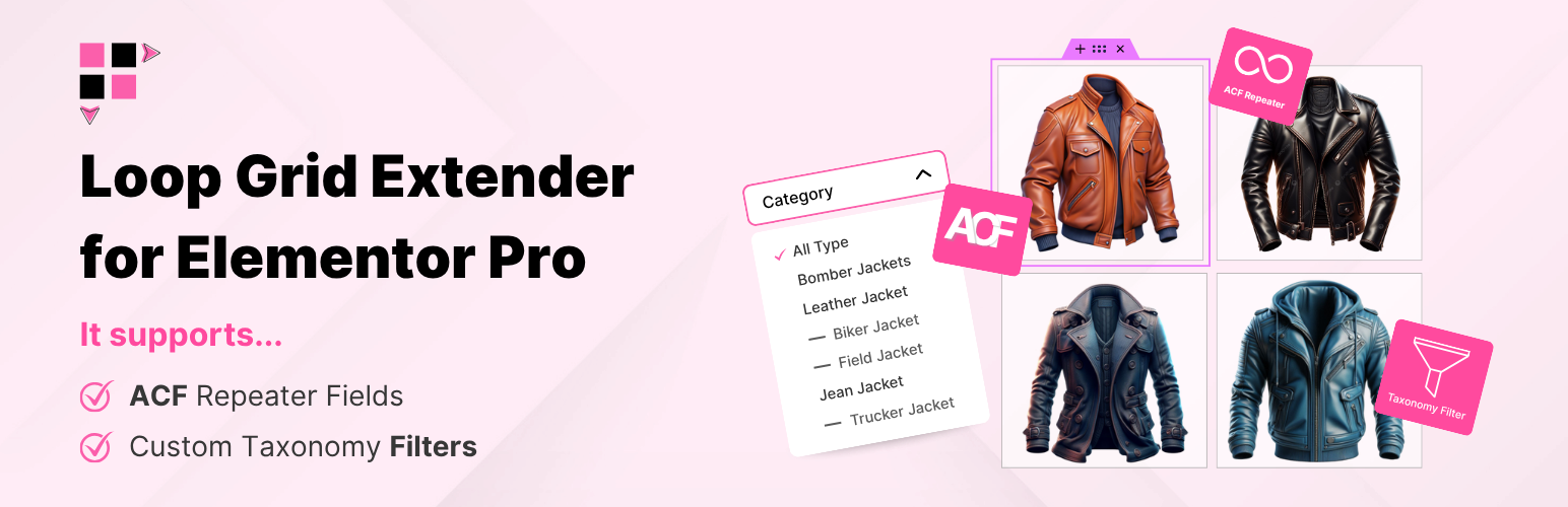 Loop Grid Extender for Elementor – ACF Repeater & Smart Filters