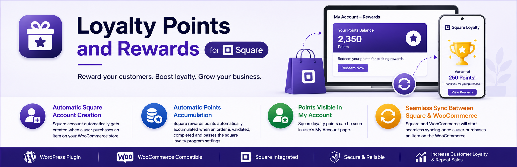 Loyalty Points and Rewards for Square