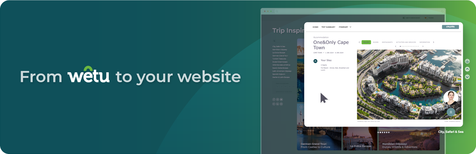 WordPress 外掛 Wetu Content Importer 的封面圖片。