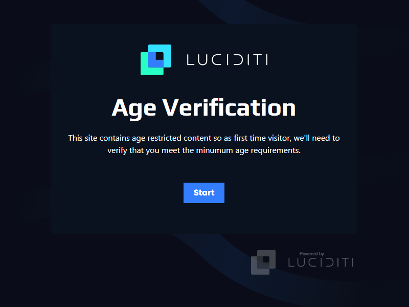 Luciditi Age Assurance Integration