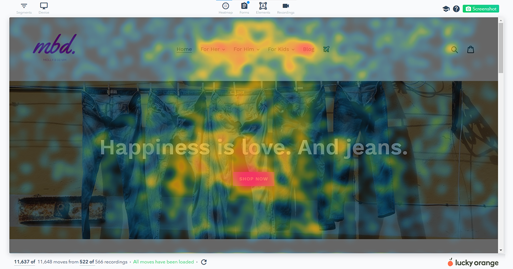 Dynamic Heatmaps