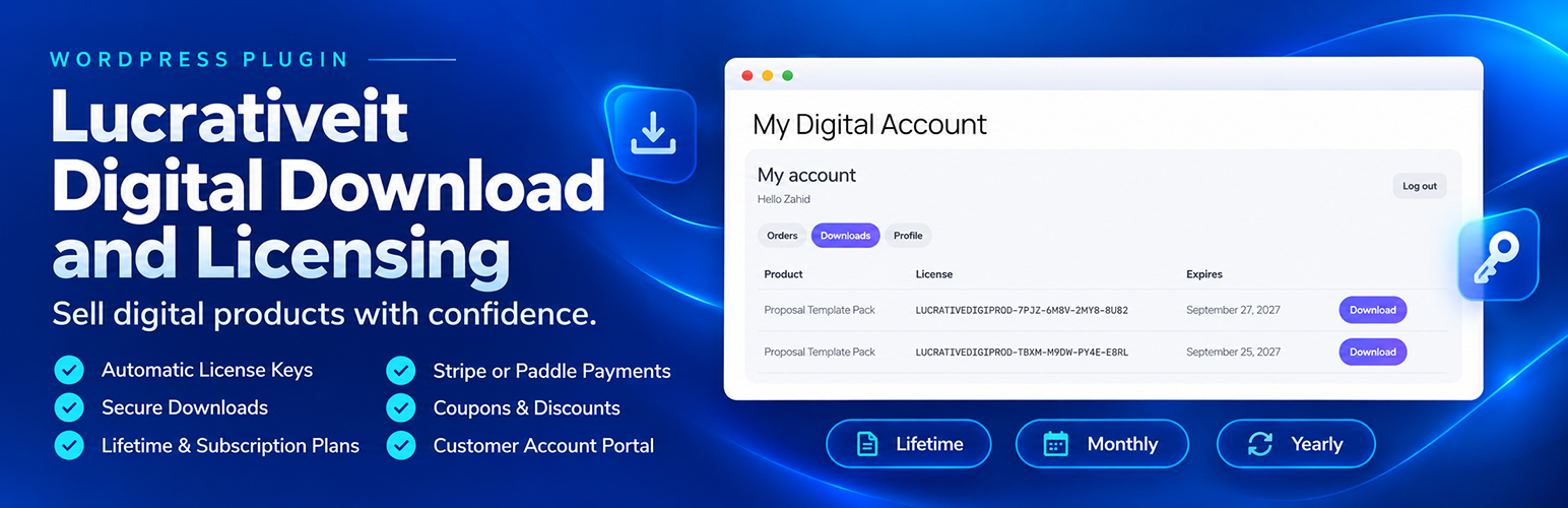LucrativeIt Digital Download and Licensing