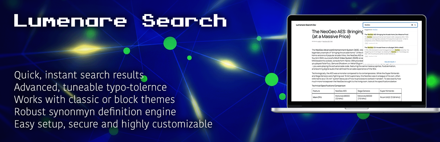 Lumenare Search