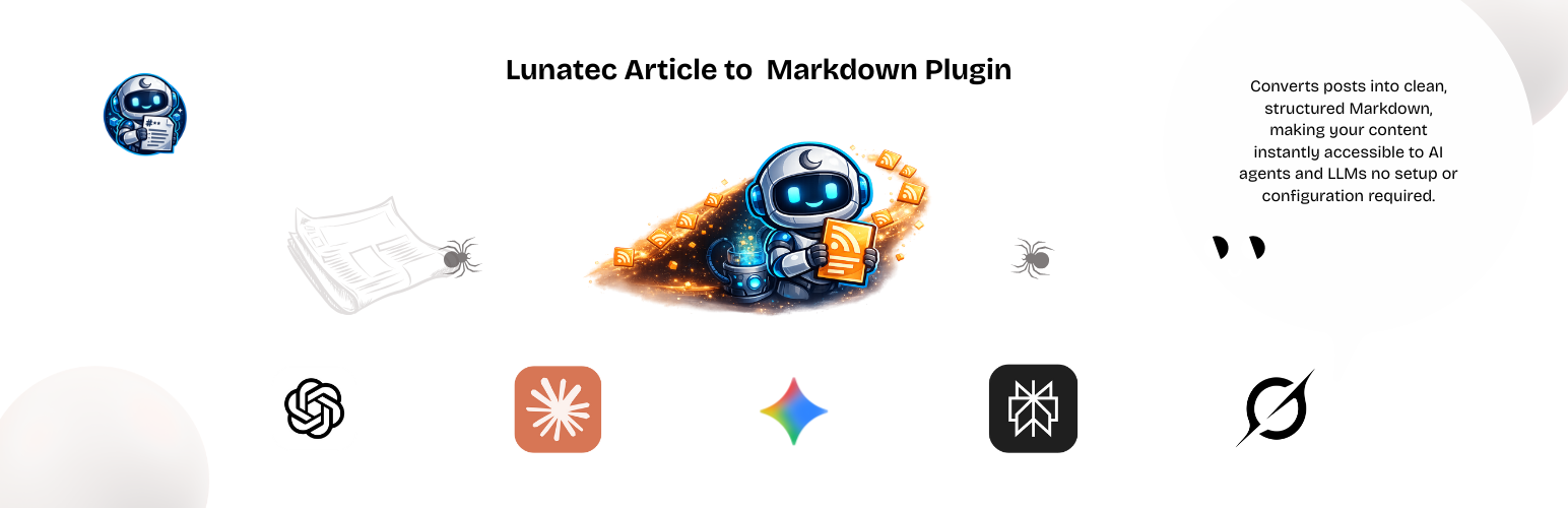 Lunatec Article to Markdown