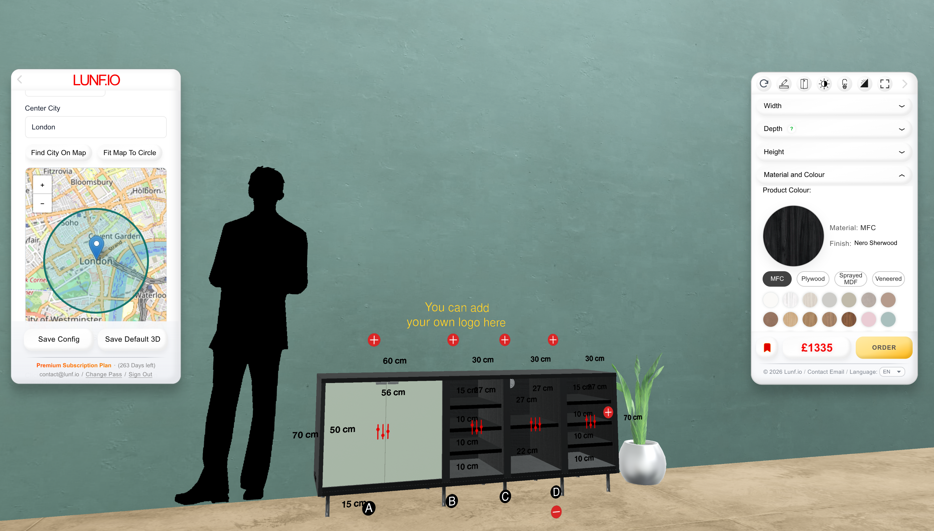 Configurator overview screenshot 2.