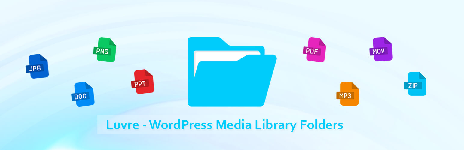WordPress 外掛 Luvre – WordPress Media Library Folders 的封面圖片。