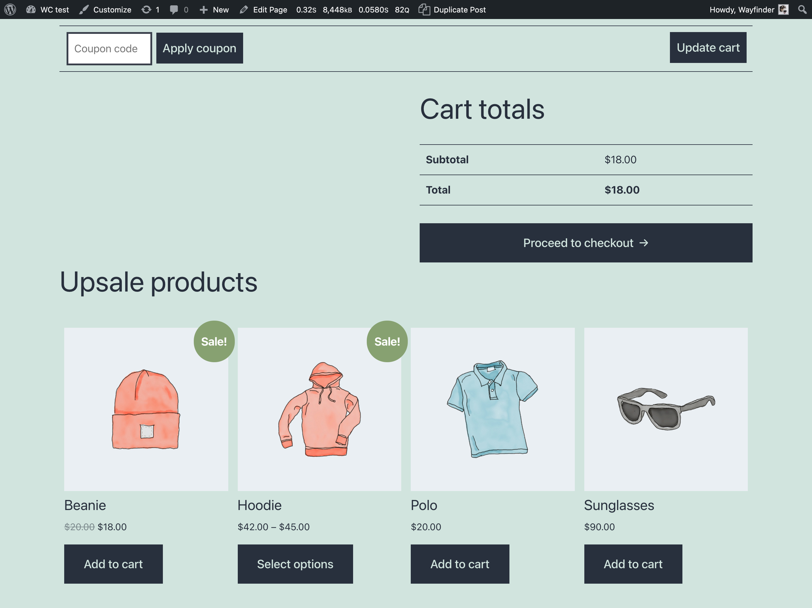 Luway WooCommerce Upsale - Screenshot 1