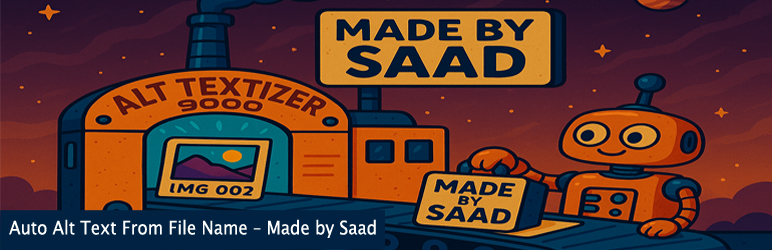 Auto Alt Text From File Name – Made by Saad