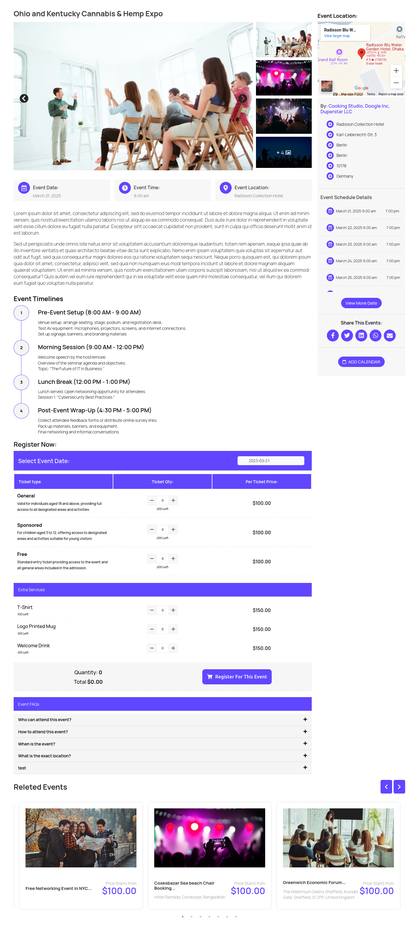 Event Manager and Tickets Selling Plugin for WooCommerce – WpEvently – WordPress Plugin
